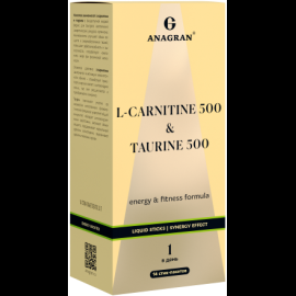 Анагран "Карнитин с таурином ,1000мг"  №14 стик пак