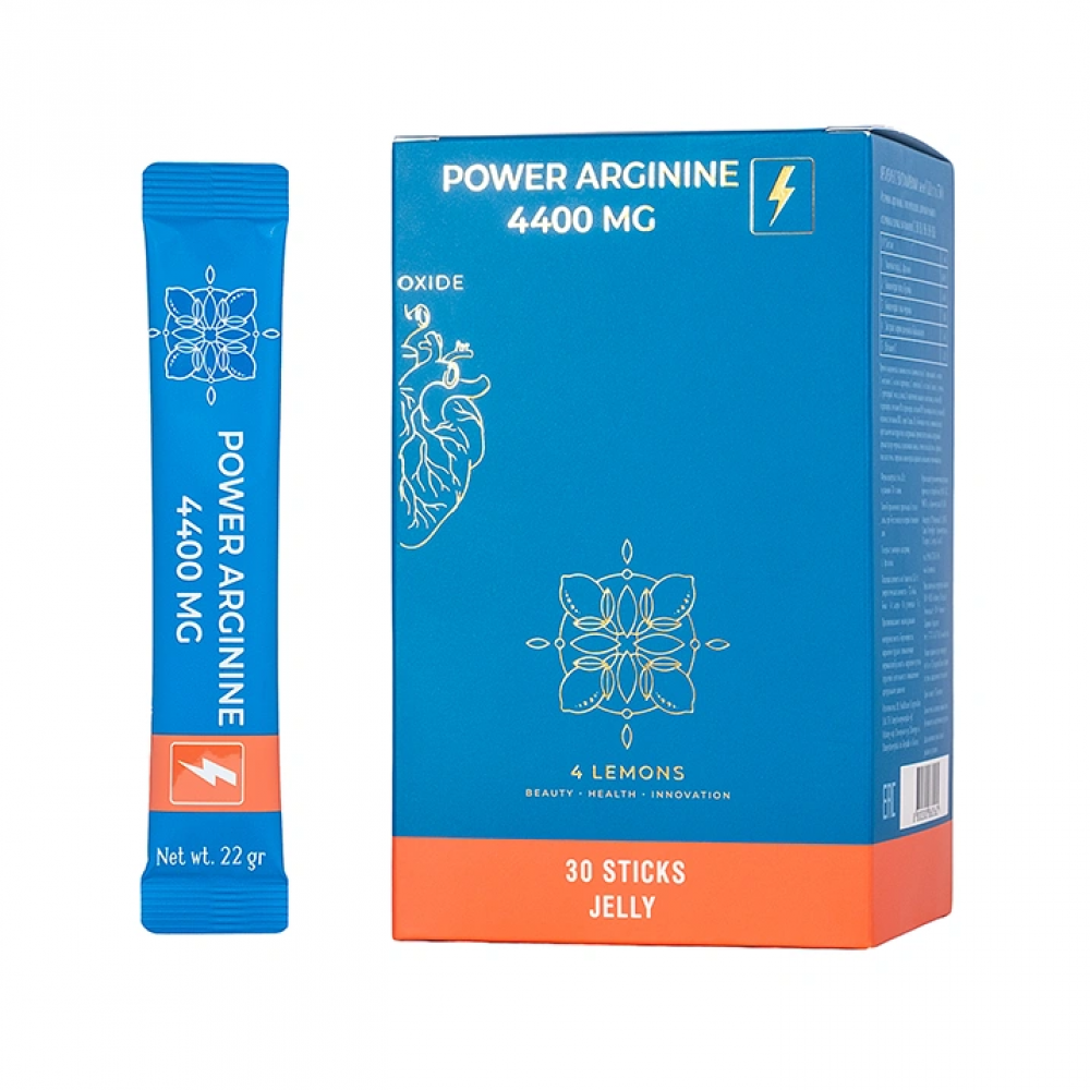 Аргинин желе Power Arginine jelly 4Lemons 22,0 №30