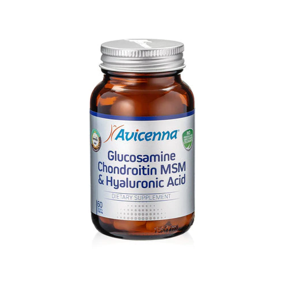 Глюкозамин Хондроитин и гиалуроновая кислота, №60, БАД