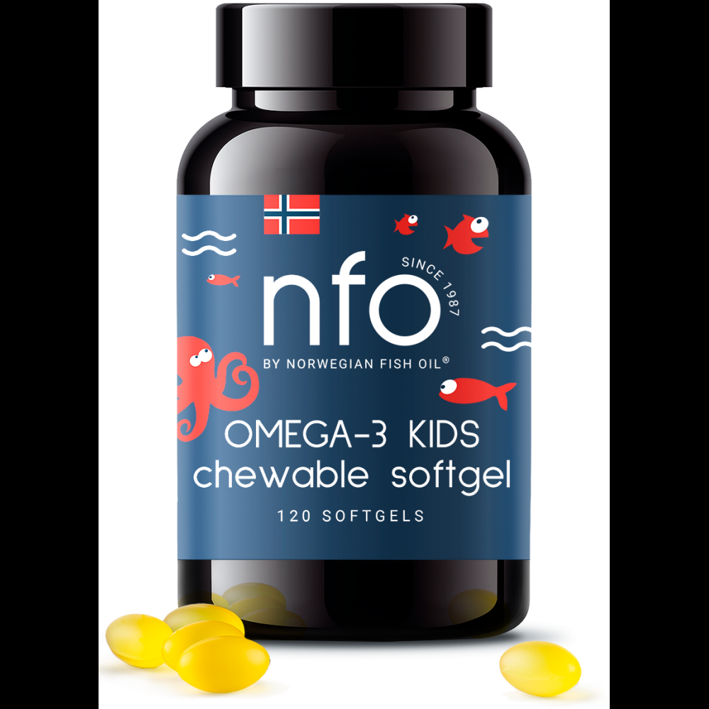 НФО Омега -3 кидс с вит. Д, капс. БАД, N120