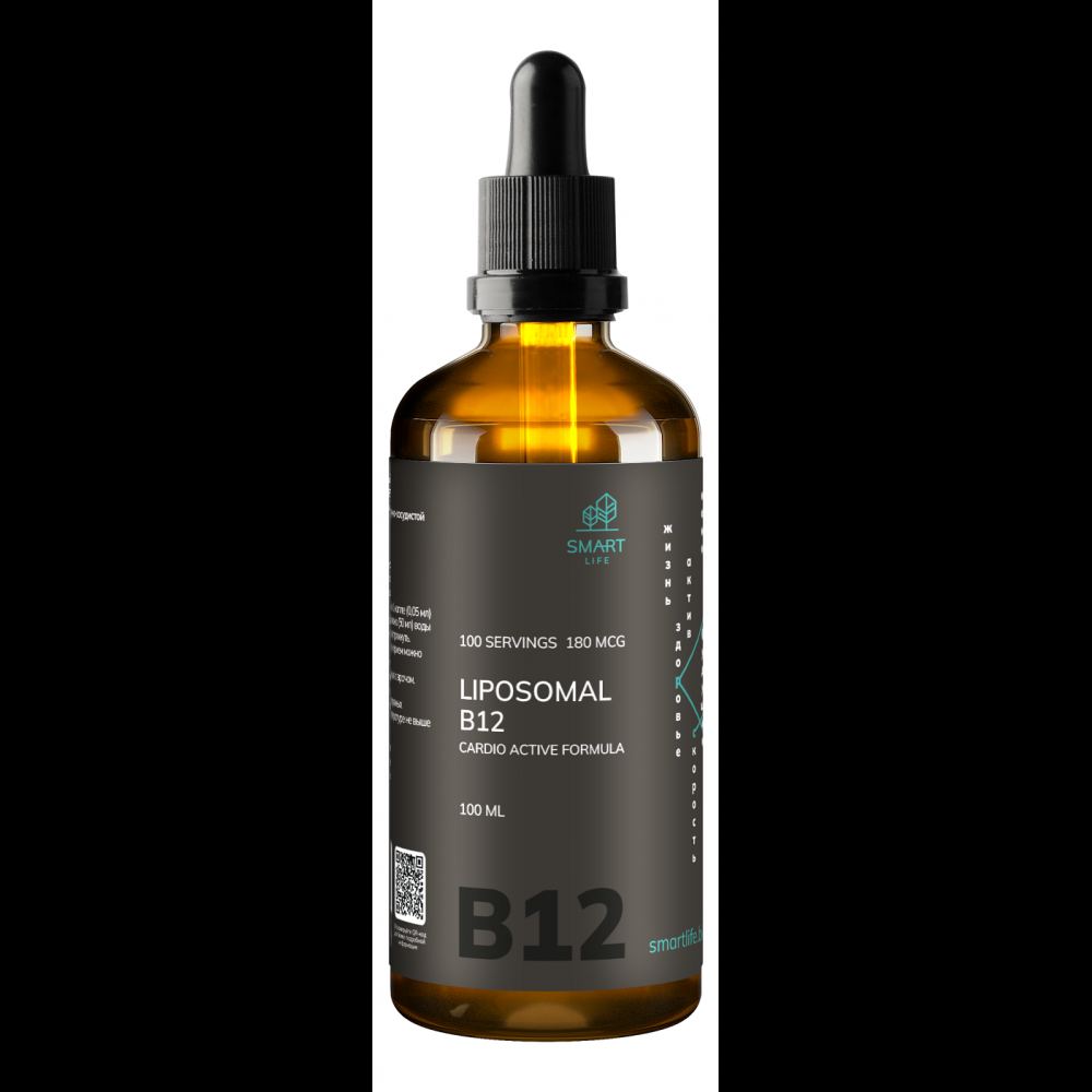 Липосомальный витамин В12, 100 мл, БАД