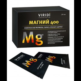 Магний 400 саше №30 клюква (Вириди Лаб)