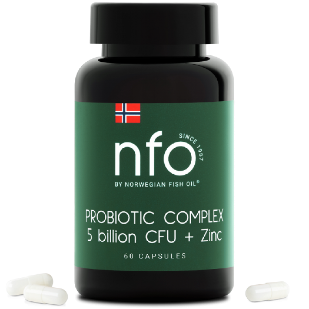 Пробиотик НФО 5 млрд бактерий+ Цинк капс №60