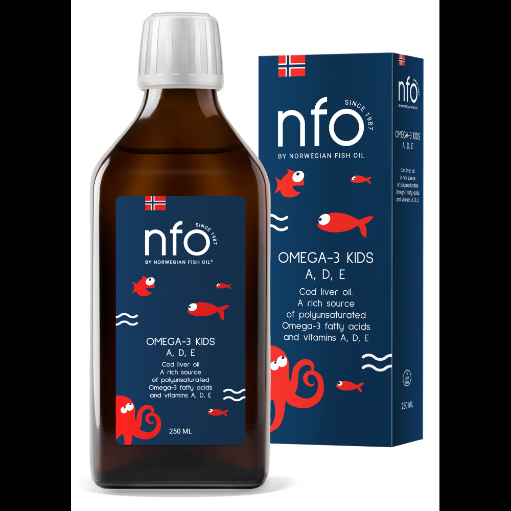 НФО Рыбий жир натур. из печени дик. аркт.трески, фл 250 мл