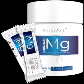 Магний хелат бисглицинат 200мг БИ БРЕЙВ №30, БАД
